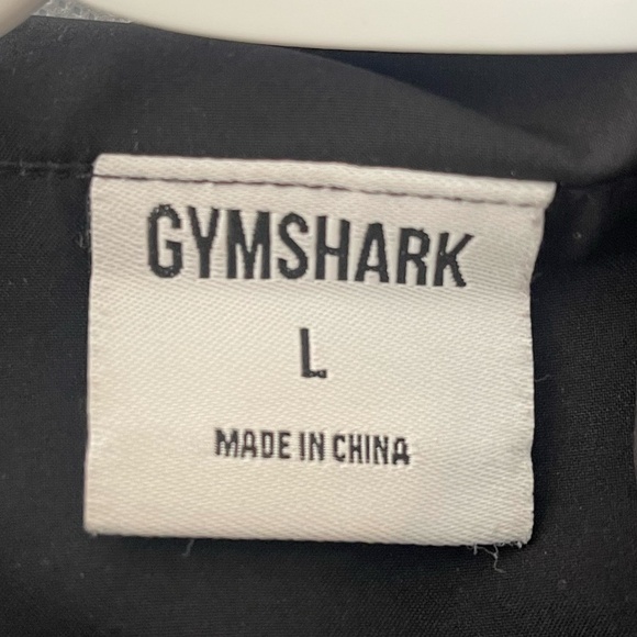 Black Gym Shak Cropped Hoodie - Large - Picture 3 of 3